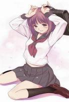 动漫高中女生校服